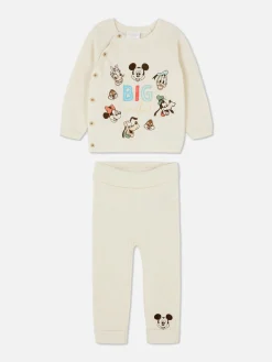 Sets Und Outfits|Primark „Disney Micky Maus Und Freunde“ Lounge-Set Weiß