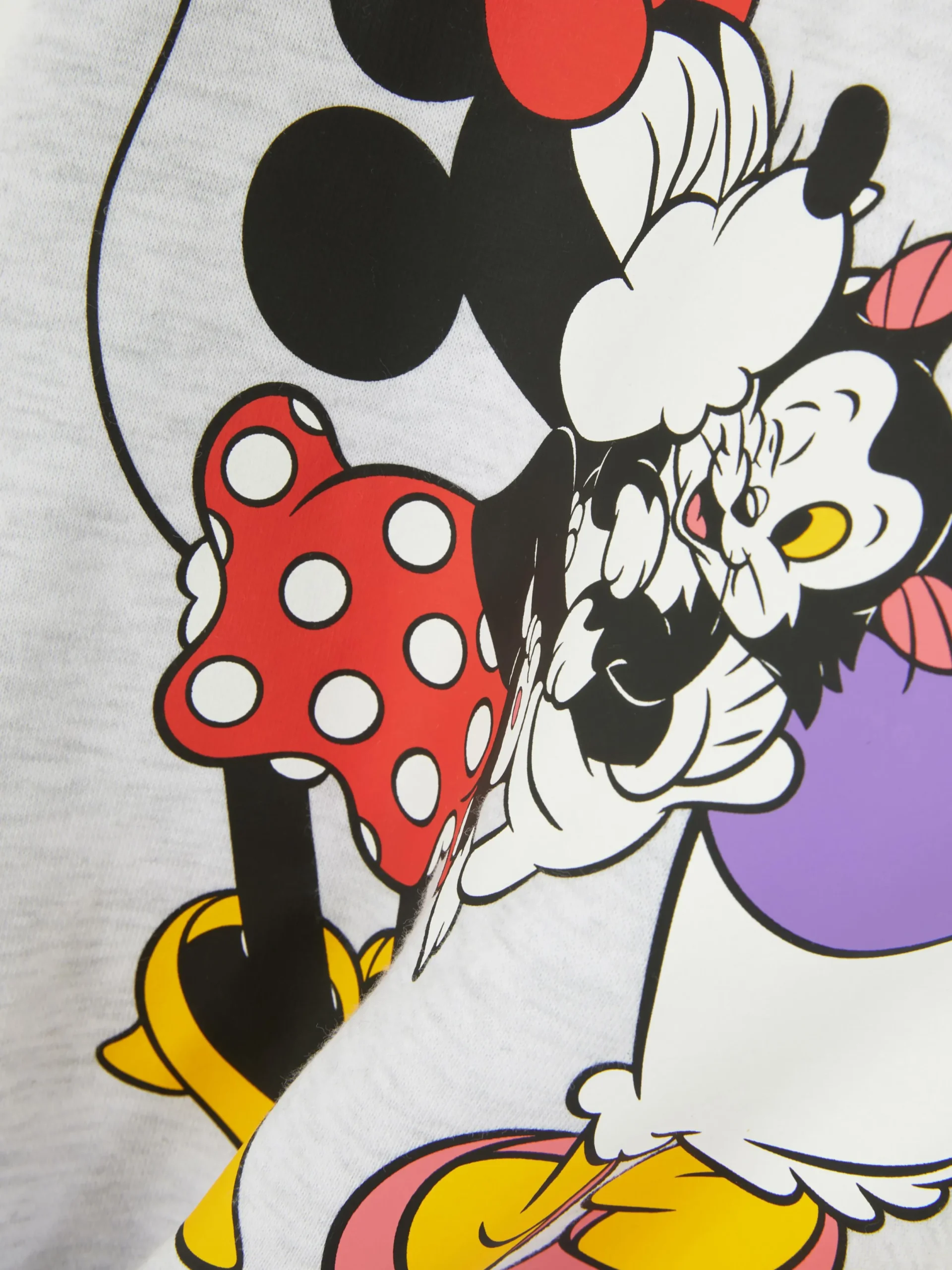 Hoodies Und Sweatshirts|Primark „Disney Minnie Maus & Freunde“ Hoodie Grau meliert