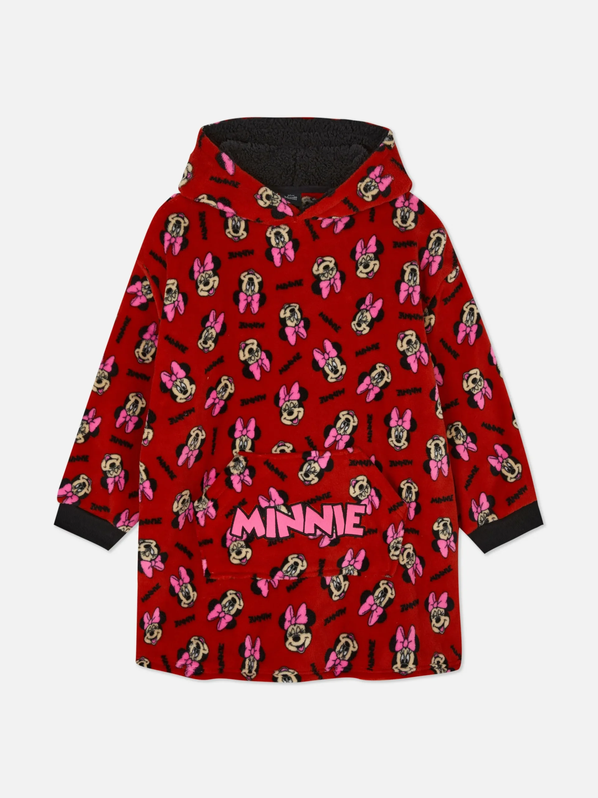 Snuddies Und Einteiler|Primark „Disney Minnie Maus“ Fleece-Snuddie Für Kinder Rot