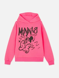 Hoodies Und Sweatshirts|Primark „Disney Minnie Maus“ Graffiti-Hoodie Pink