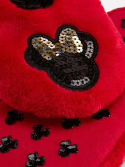 Socken Und Strumpfhosen|Primark „Disney Minnie Maus“ Haussocken Rot