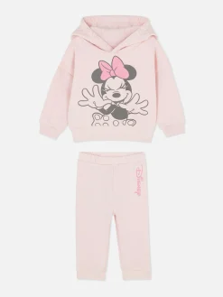 Sets Und Outfits|Primark „Disney Minnie Maus“ Hoodie Und Jogginghose Im Set Rosa
