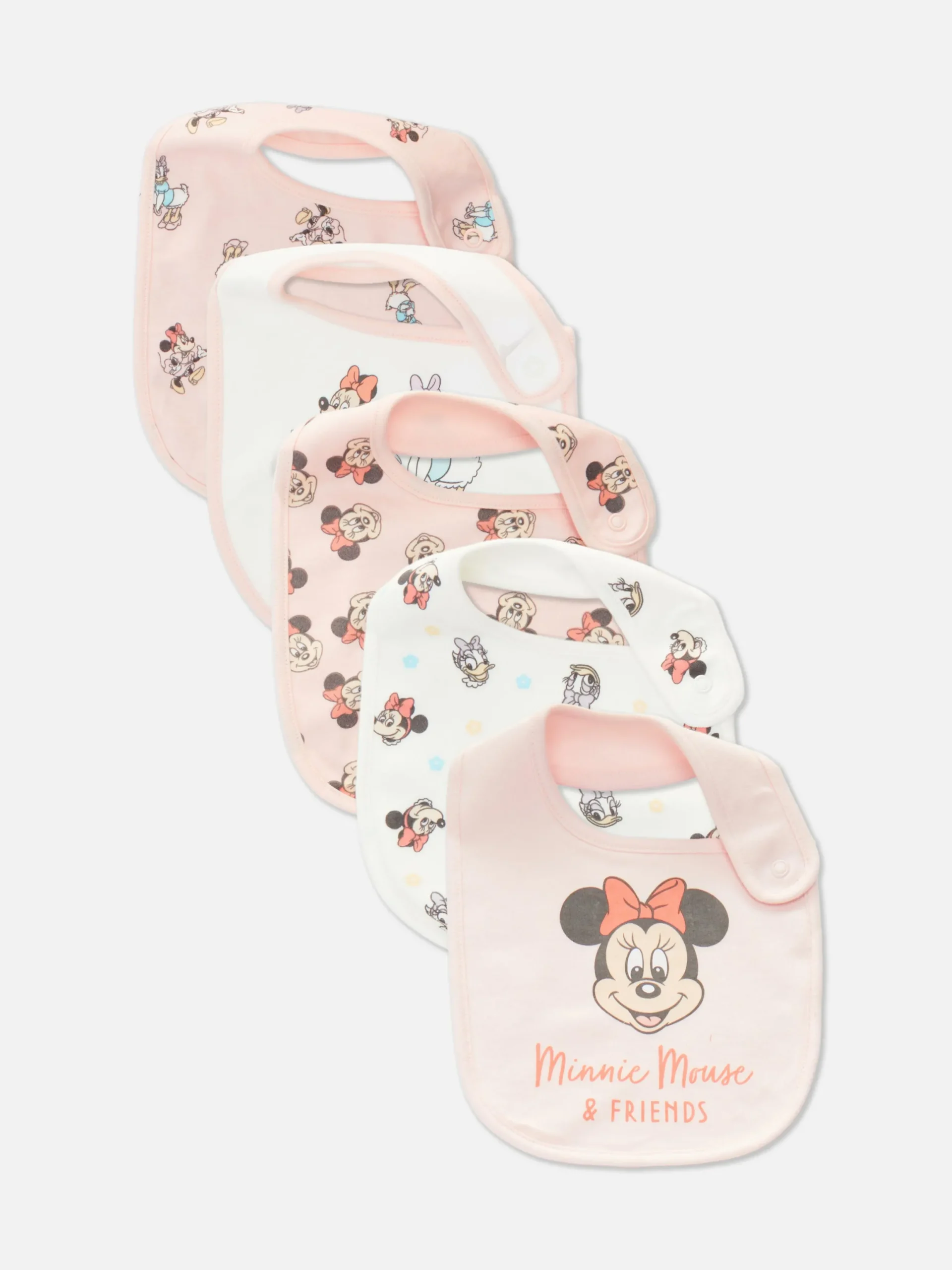 Füttern Und Abstillen|Primark „Disney Minnie Maus“ Lätzchen, 5er-Pack Rosa