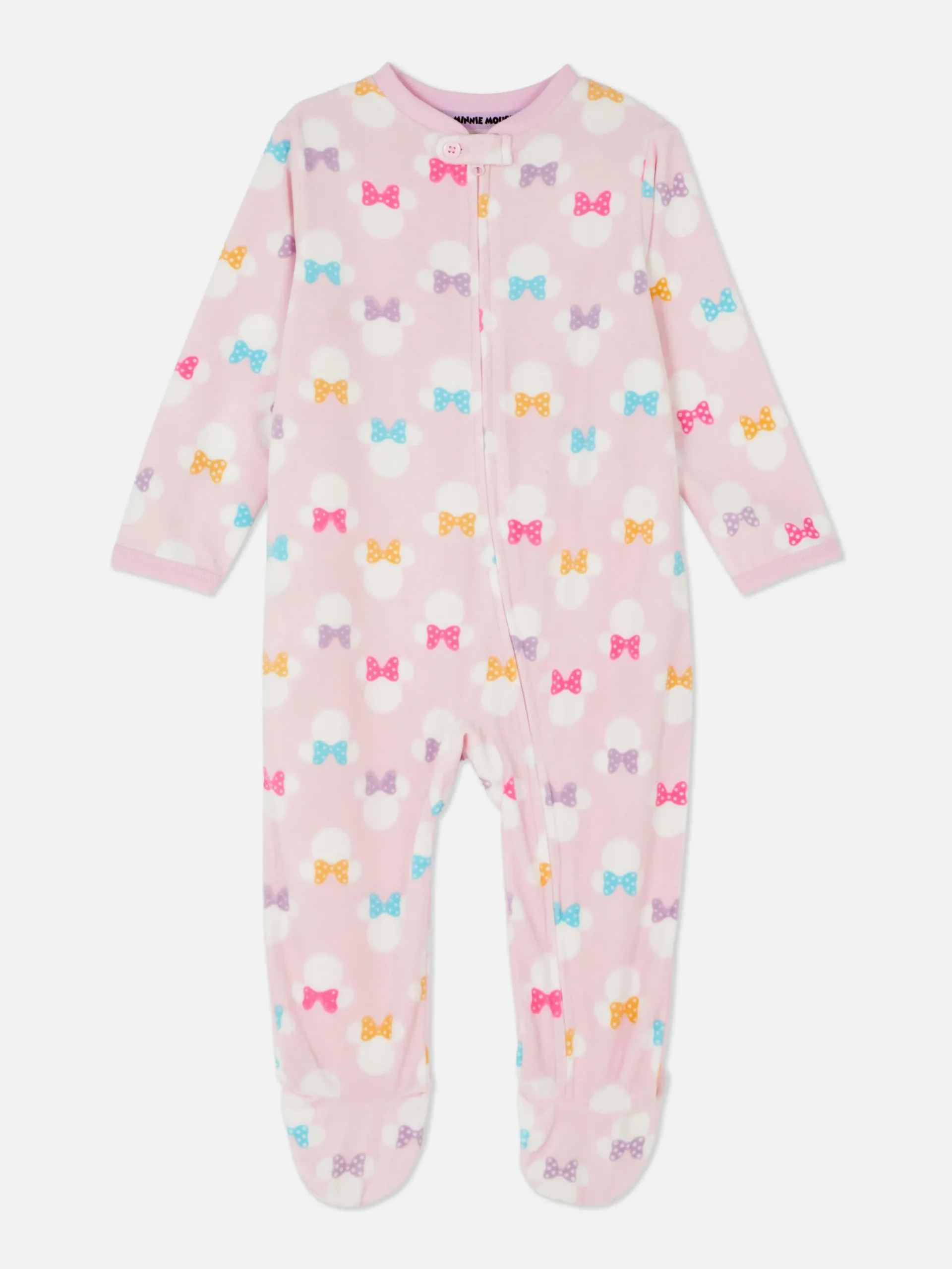 Schlafanzüge Und Nachtwäsche|Babygirls Und Strampler|Primark „Disney Minnie Maus Minky„ Schlafanzug Rosa