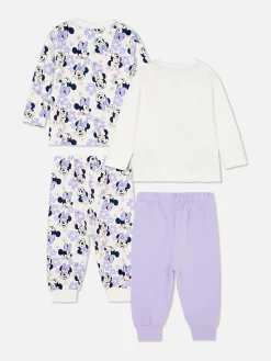 Schlafanzüge Und Nachtwäsche|Primark „Disney Minnie Maus“ Schlafanzug, 2er-Pack Violett