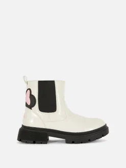 Stiefel Und Gummistiefel|Primark „Disney Minnie Maus“ Stiefel Mit Laufsohle Beige