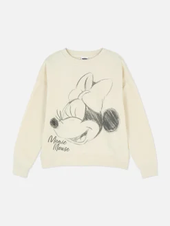 Hoodies Und Sweatshirts|Primark „Disney Minnie Maus“ Sweatshirt Cremefarben