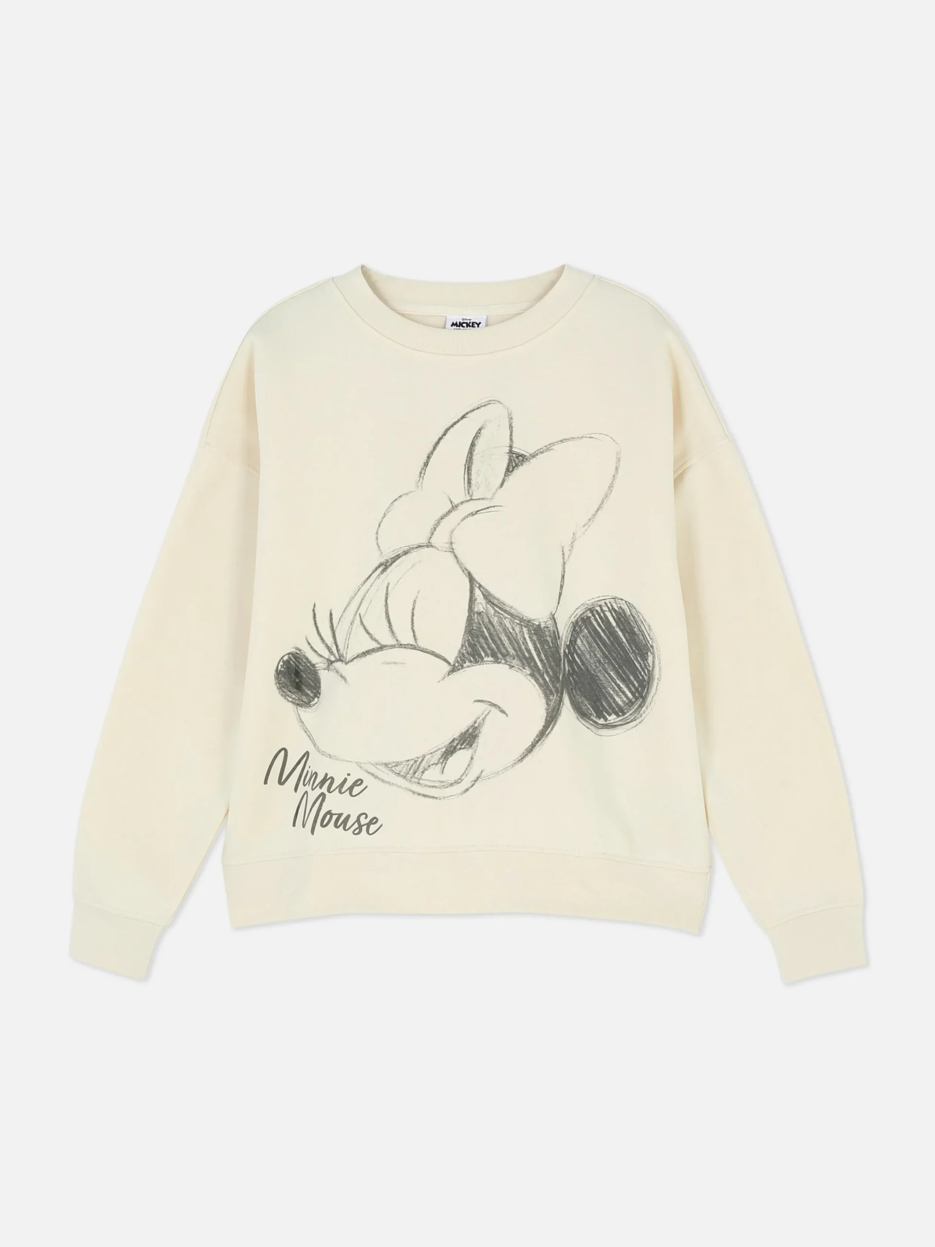 Hoodies Und Sweatshirts|Primark „Disney Minnie Maus“ Sweatshirt Cremefarben