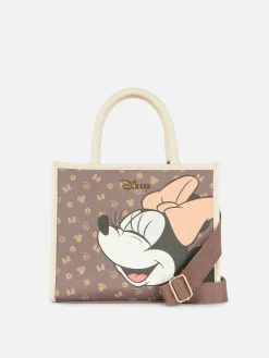 Taschen Und Portemonnaies|Primark „Disney Minnie Maus“ Tragetasche Aus Kunstleder Braun