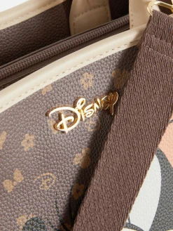 Taschen Und Portemonnaies|Primark „Disney Minnie Maus“ Tragetasche Aus Kunstleder Braun
