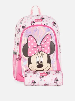 Taschen|Primark „Disney“ Rucksack Und Federmäppchen Im Set Rosa