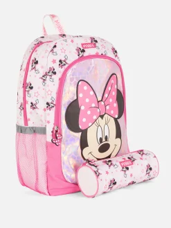 Taschen|Primark „Disney“ Rucksack Und Federmäppchen Im Set Rosa