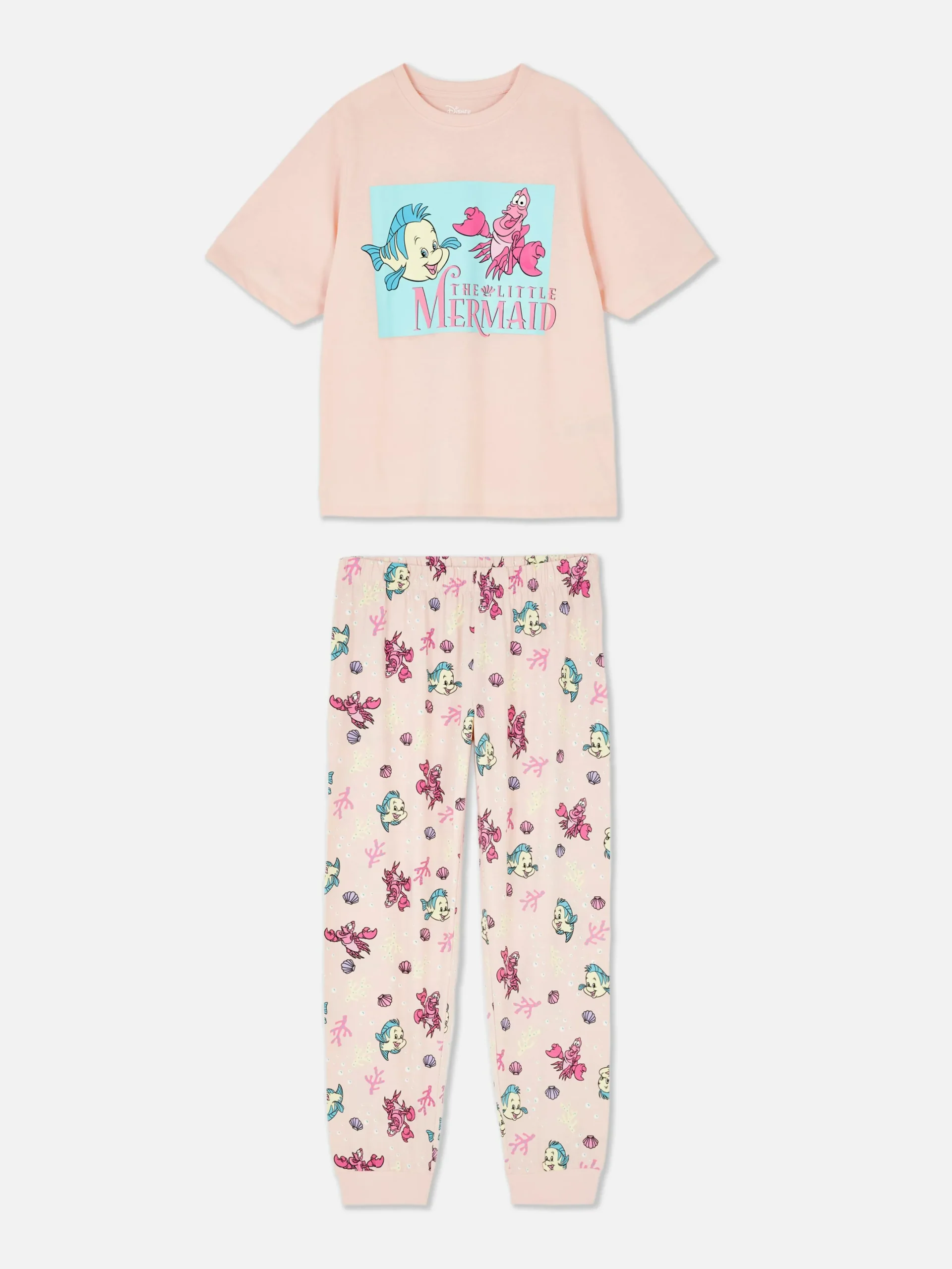 Schlafanzüge|Primark „Disney“ Schlafanzug Mit Grafik Pfirsichfarben