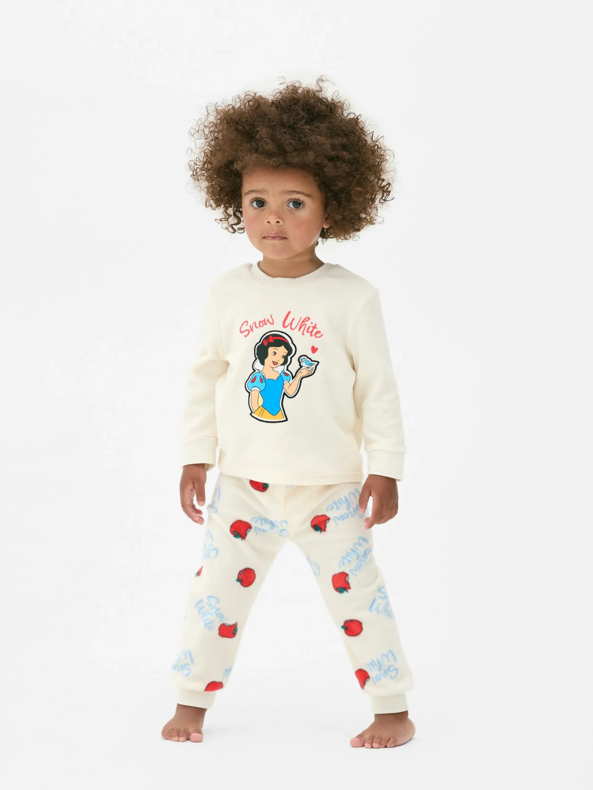 Schlafanzüge Und Nachtwäsche|Primark „Disney Schneewittchen“ Schlafanzug Aus Fleece Ecrufarben