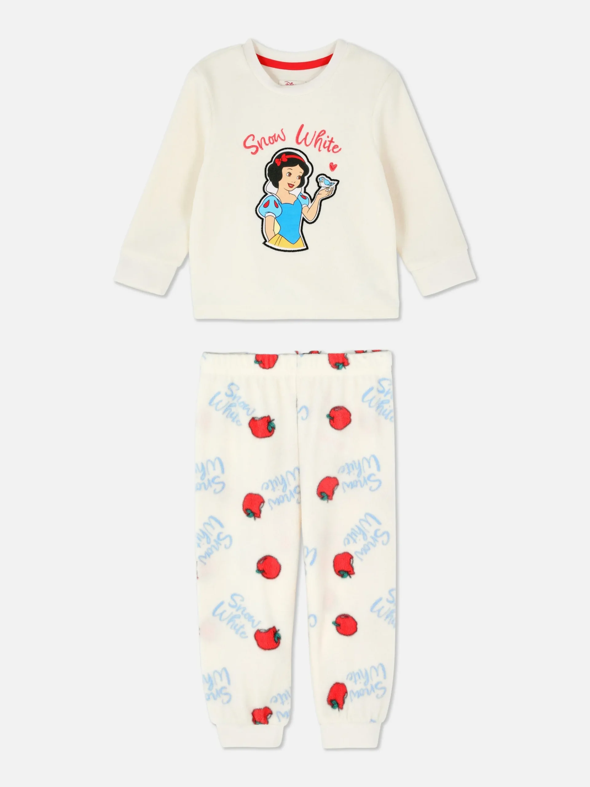 Schlafanzüge Und Nachtwäsche|Primark „Disney Schneewittchen“ Schlafanzug Aus Fleece Ecrufarben