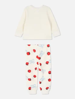 Schlafanzüge Und Nachtwäsche|Primark „Disney Schneewittchen“ Schlafanzug Aus Fleece Ecrufarben