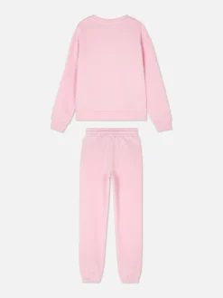 Hoodies Und Sweatshirts|Primark „Disney Stitch & Angel“ Kombi-Sweatshirt Mit Grafik Rosa