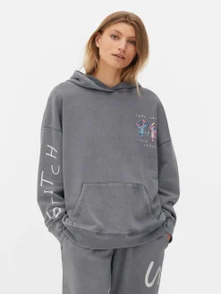 Hoodies Und Sweatshirts|Primark „Disney Stitch & Engel“ Hoodie Zum Kombinieren Anthrazitfarben