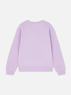 Hoodies Und Sweatshirts|Primark „Disney Stitch & Engel“ Sweatshirt Mit Rundhalsausschnitt Violett