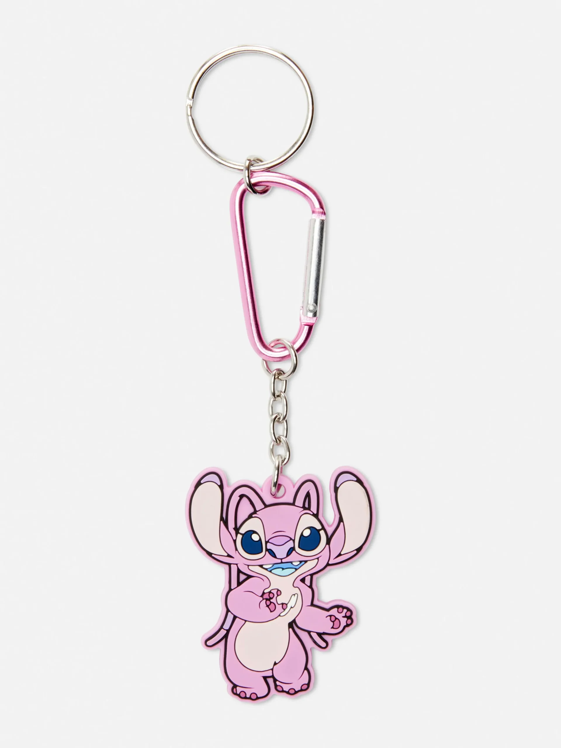 Reiseaccessoires|Primark „Disney Stitch Angel“ Schlüsselanhänger Rosa
