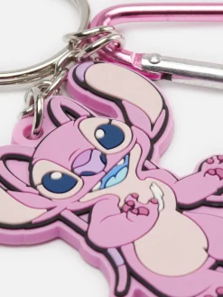 Reiseaccessoires|Primark „Disney Stitch Angel“ Schlüsselanhänger Rosa