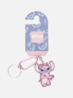 Reiseaccessoires|Primark „Disney Stitch Angel“ Schlüsselanhänger Rosa