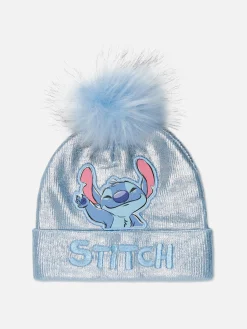 Mützen, Handschuhe Und Schals|Primark „Disney Stitch“ Beanie Mit Pompon Silber
