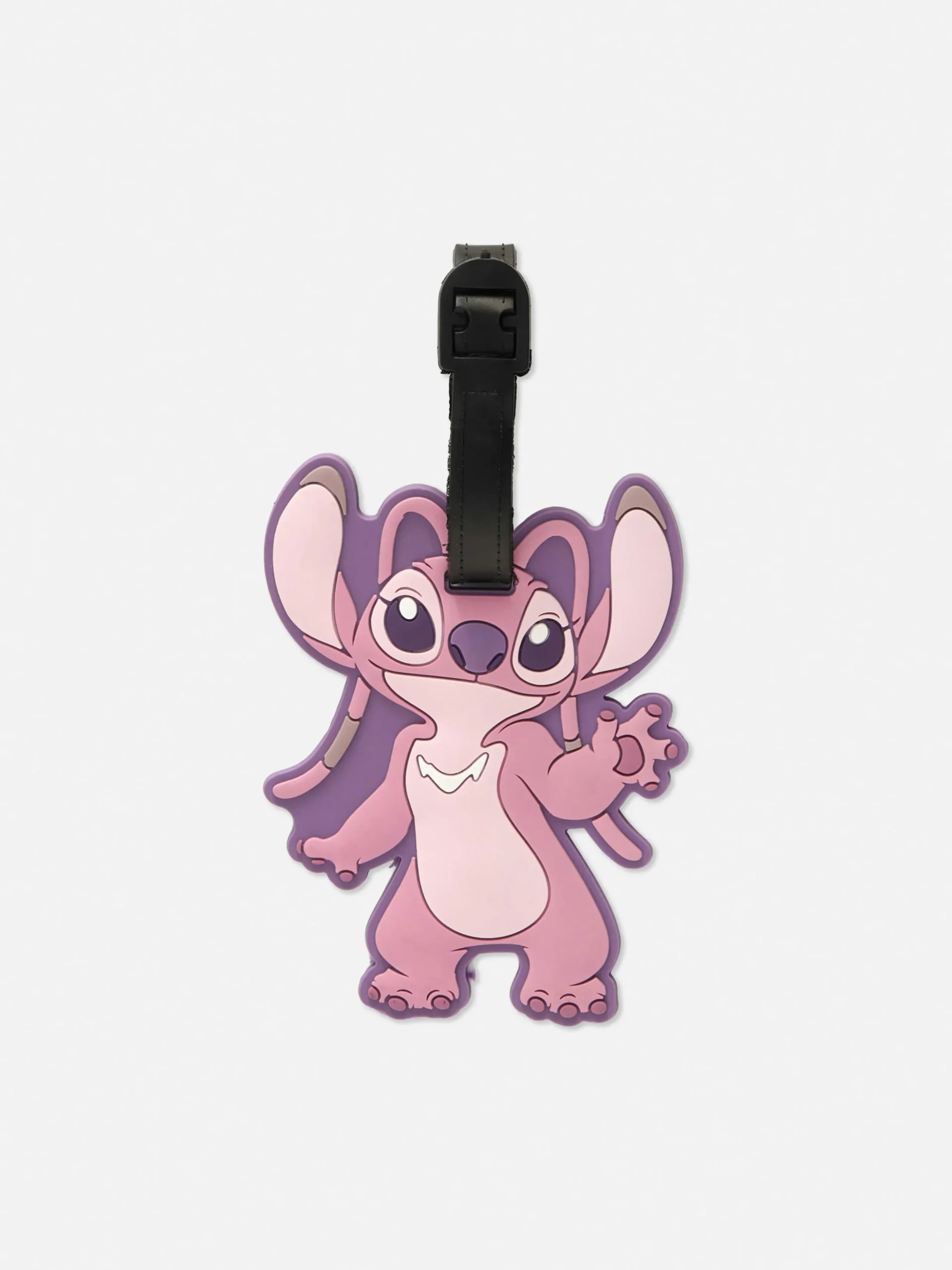 Reiseaccessoires|Primark „Disney Stitch Engel“ Gepäckanhänger Rosa