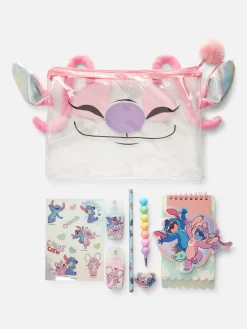 Notizbücher|Primark „Disney Stitch Engel“ Schreibwaren-Set Rosa