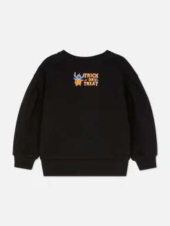Halloween-Kostüme Für Kinder|Halloween Alle|Primark „Disney Stitch“ Halloween-Sweatshirt Schwarz