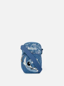Taschen Und Portemonnaies|Denim|Primark „Disney Stitch“ Handytasche Aus Denim Blau