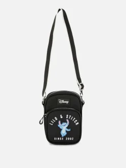 Taschen Und Portemonnaies|Primark „Disney Stitch“ Handytasche Zum Umhängen Schwarz