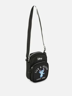 Taschen Und Portemonnaies|Primark „Disney Stitch“ Handytasche Zum Umhängen Schwarz