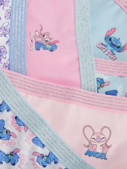 Unterwäsche|Primark „Disney Stitch“ Hipster-Slips, 6er-Pack Blau