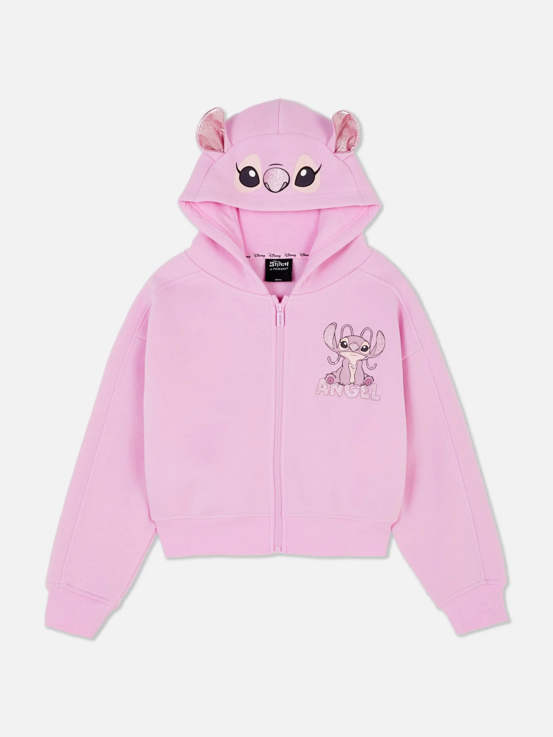 Hoodies Und Sweatshirts|Primark „Disney Stitch“ Hoodie Rosa