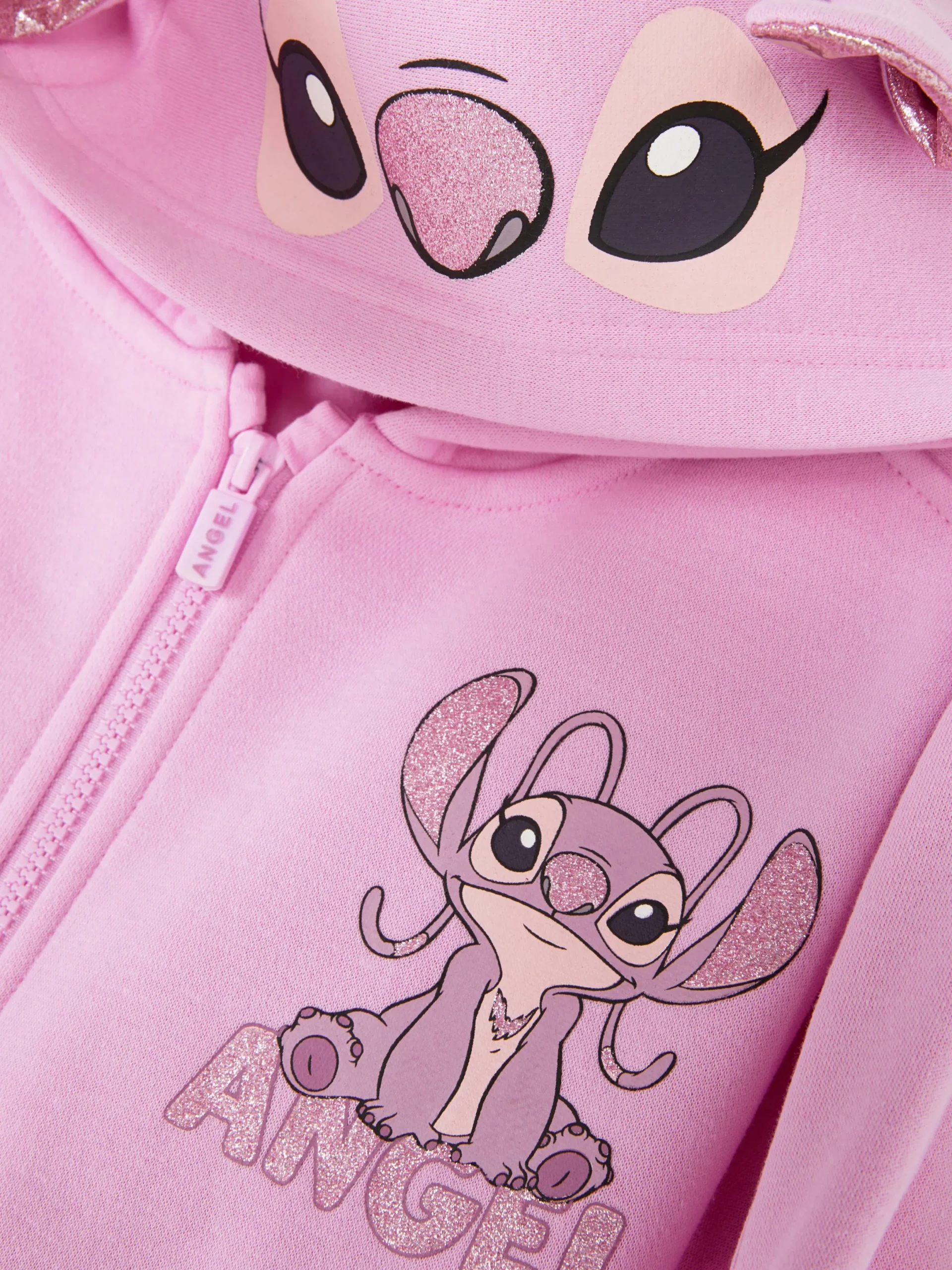 Hoodies Und Sweatshirts|Primark „Disney Stitch“ Hoodie Rosa