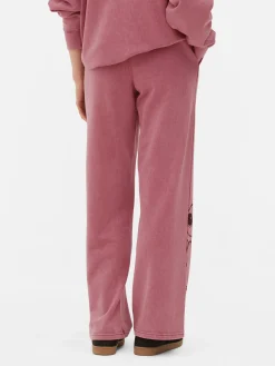 Jogginghosen|Primark „Disney Stitch“ Jogginghose Mit Geradem Bein Rosa