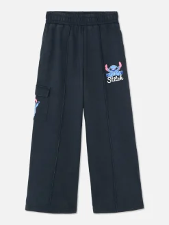 Jogginghosen|Primark „Disney Stitch“ Jogginghose Mit Weitem Bein Anthrazitfarben
