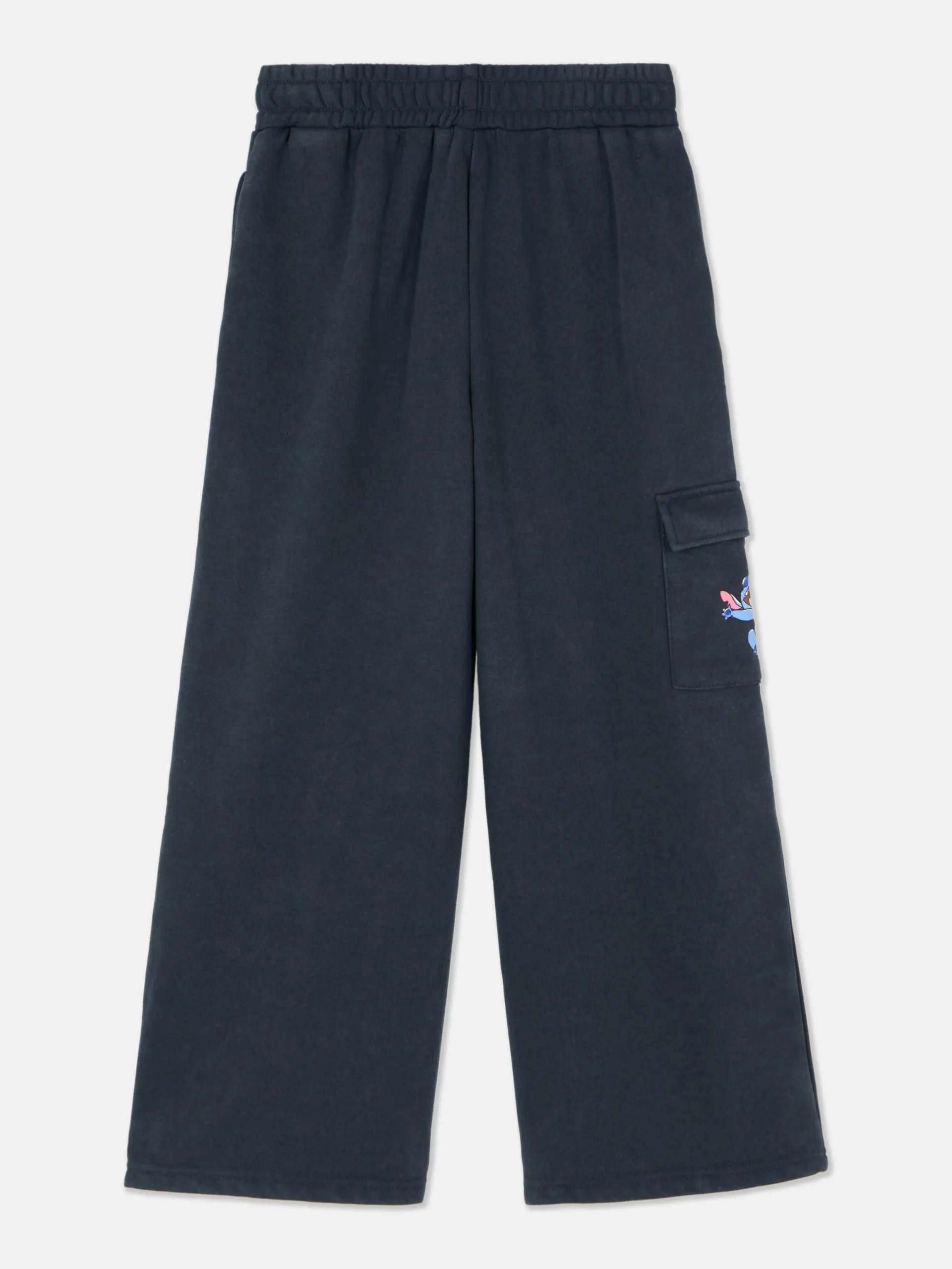 Jogginghosen|Primark „Disney Stitch“ Jogginghose Mit Weitem Bein Anthrazitfarben