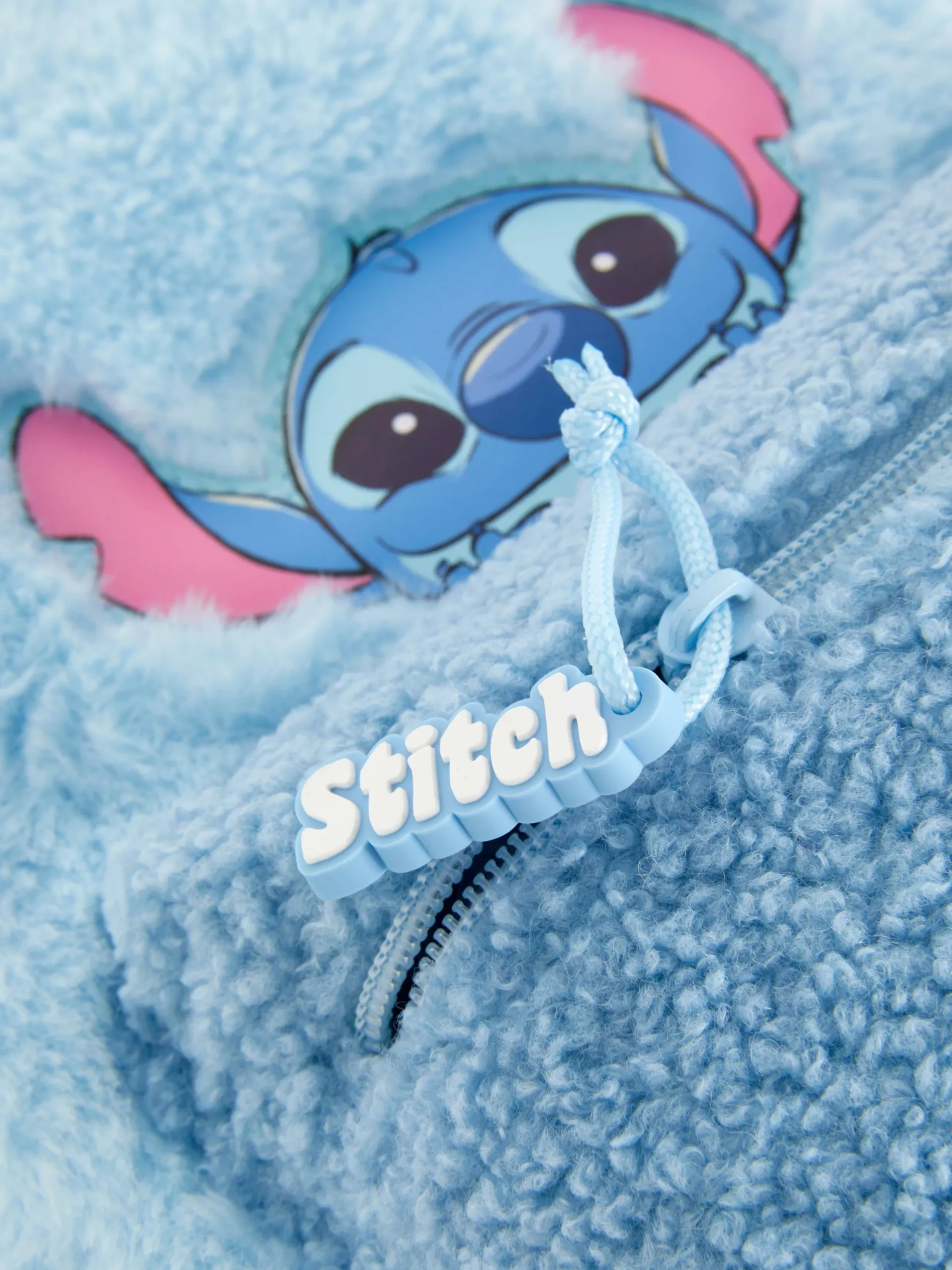Taschen|Primark „Disney Stitch“ Kunstpelz-Rucksack Blau