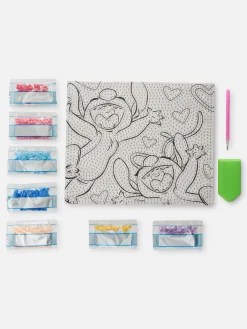 Basteln Und Handarbeiten|Primark „Disney Stitch“ Kunststein-Bastelset Rosa