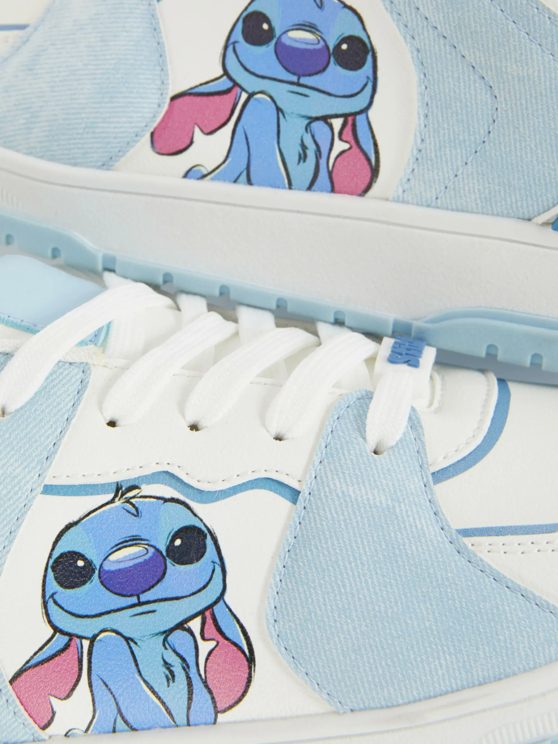 Sneakers|Primark „Disney Stitch“ Low-Top-Sneaker Blau