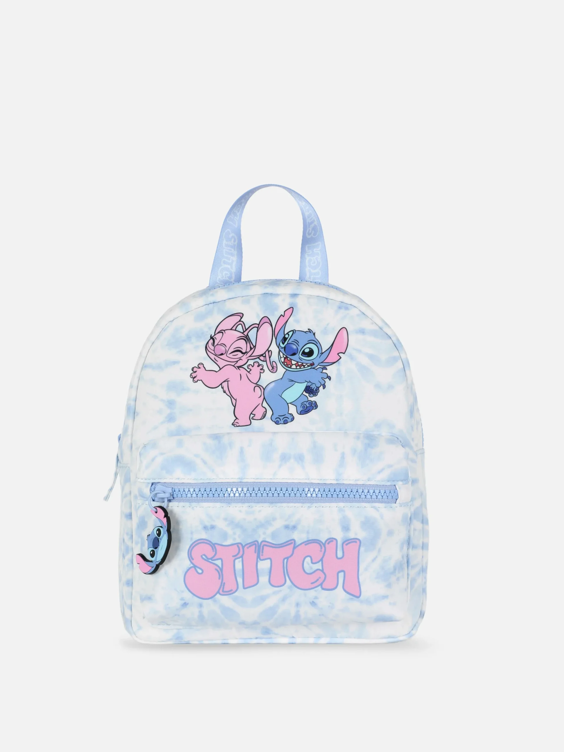 Taschen|Primark „Disney Stitch“ Rucksack In Batikoptik Blau