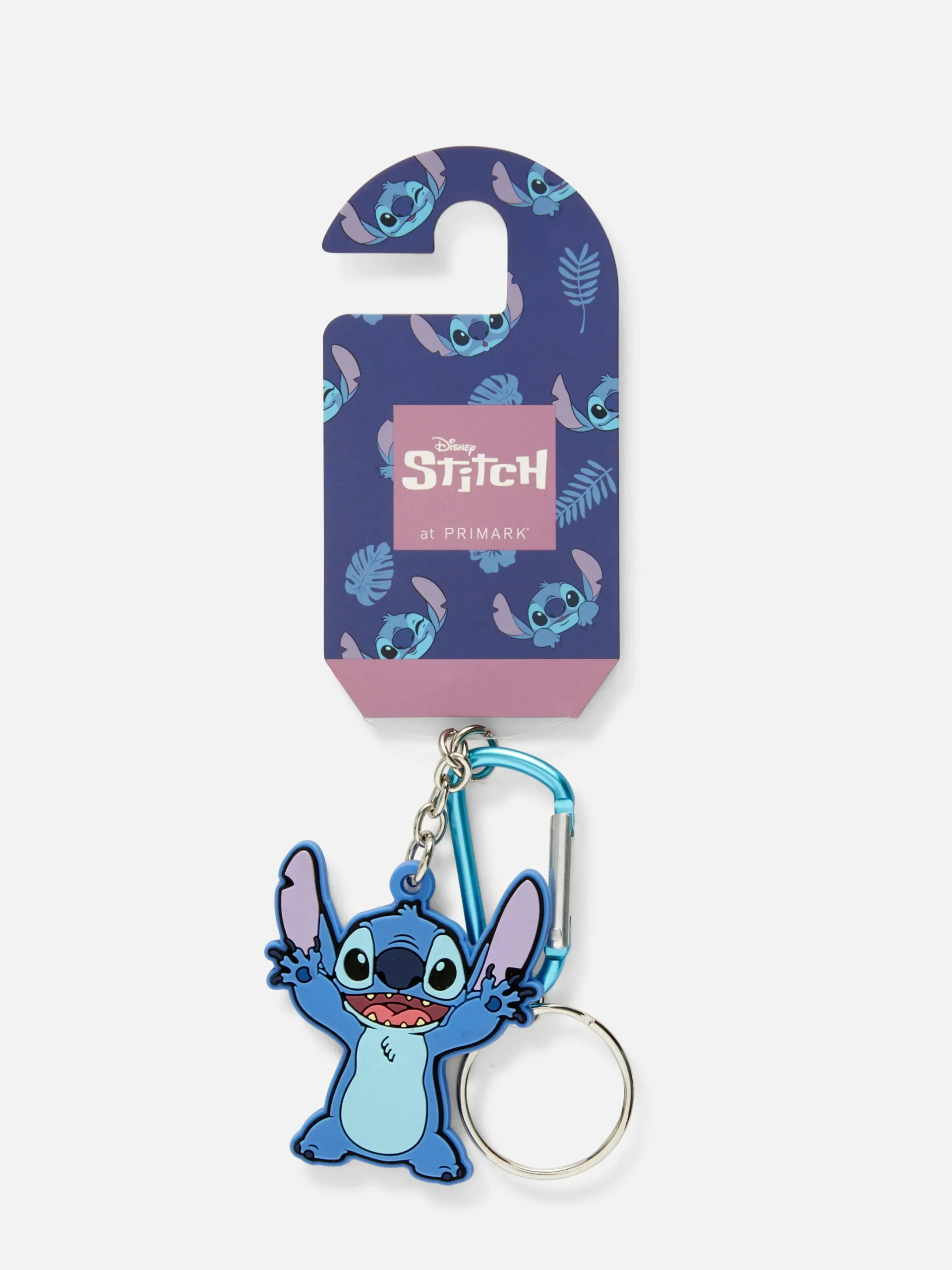 Reiseaccessoires|Primark „Disney Stitch“ Schlüsselanhänger Blau