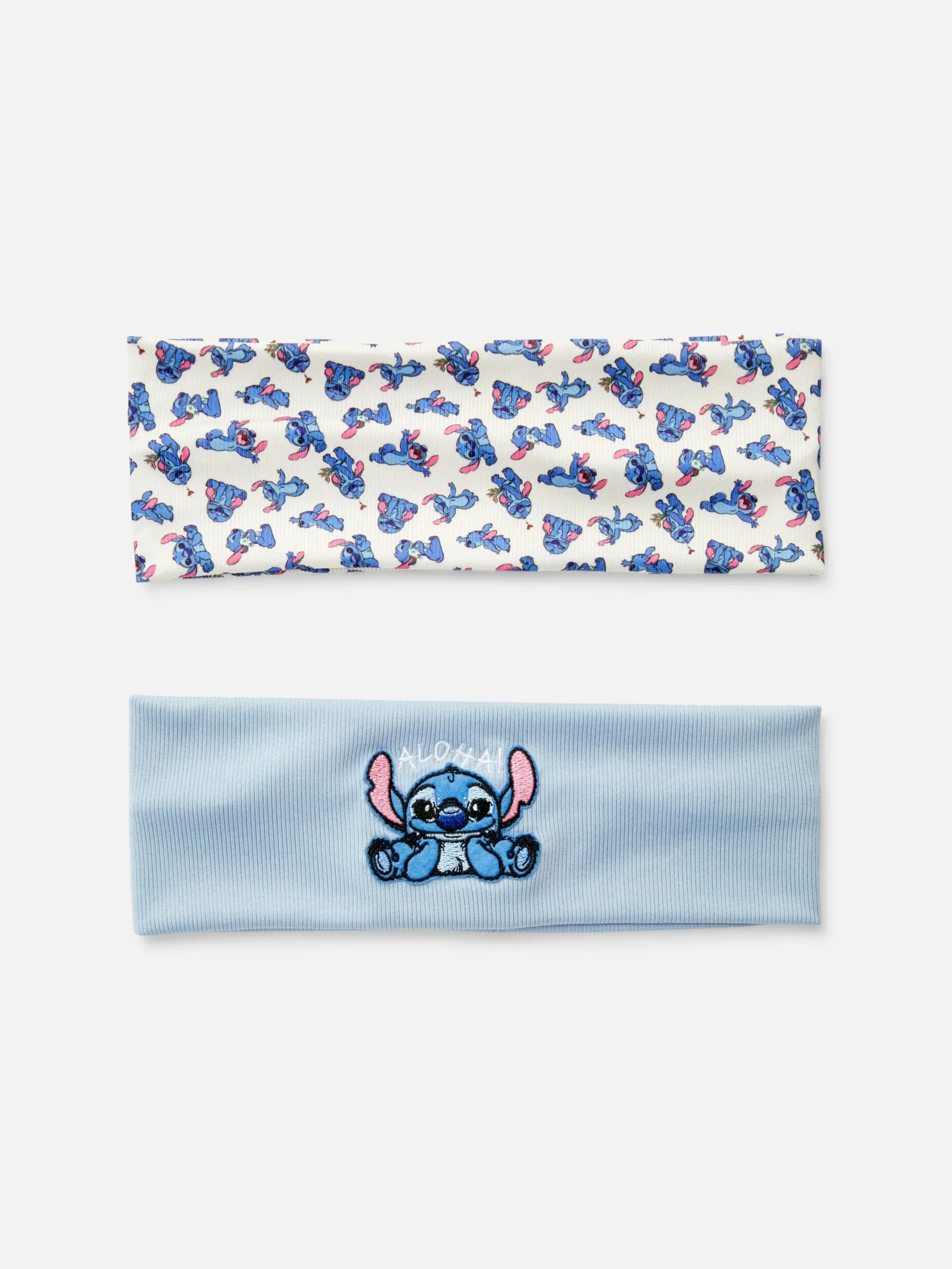 Haarschmuck|Primark „Disney Stitch“ Stretch-Haarbänder, 2er-Pack Multi