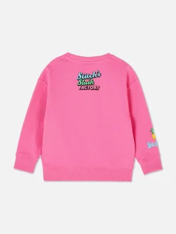 Hoodies Und Sweatshirts|Primark „Disney Stitch“ Sweatshirt Mit Rundhalsausschnitt Rosa