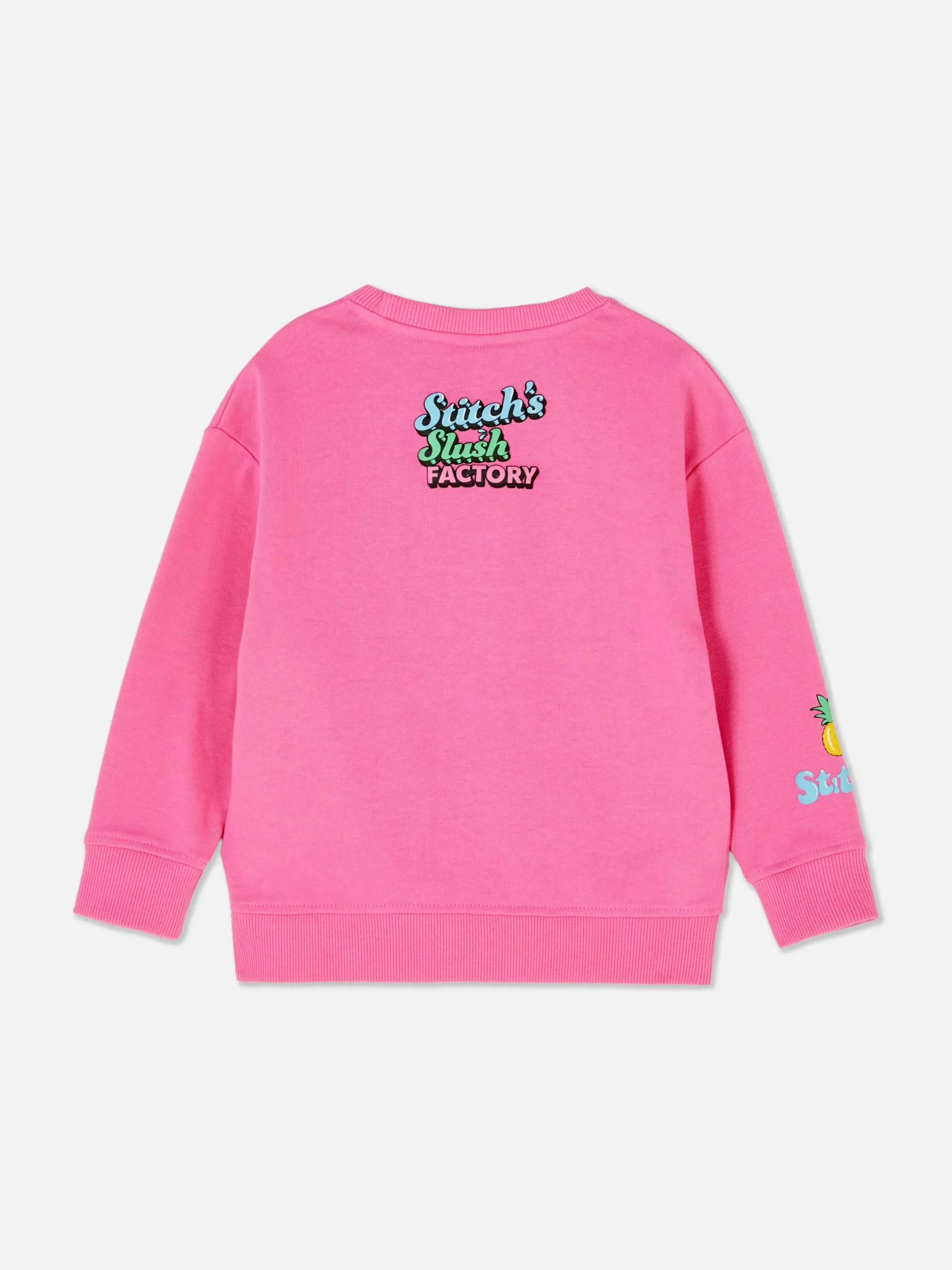 Hoodies Und Sweatshirts|Primark „Disney Stitch“ Sweatshirt Mit Rundhalsausschnitt Rosa