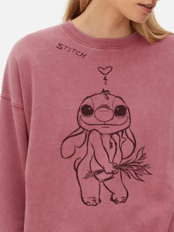Hoodies Und Sweatshirts|Primark „Disney Stitch“ Sweatshirt Zum Kombinieren Rosa