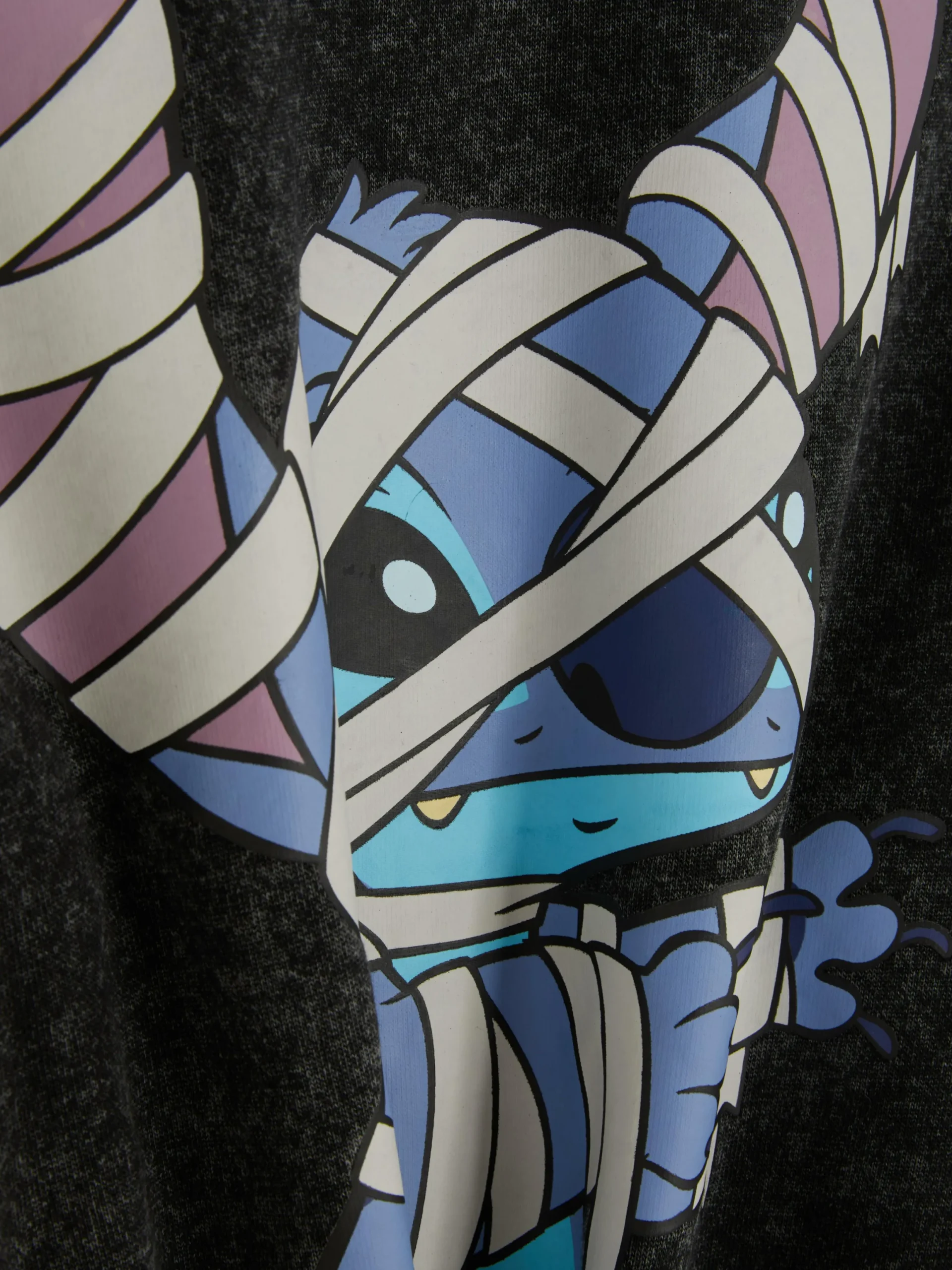 Halloween Alle|Hoodies Und Sweatshirts|Primark „Disney Stitch“ Sweatshirt In Acid-Wash-Optik Anthrazitfarben