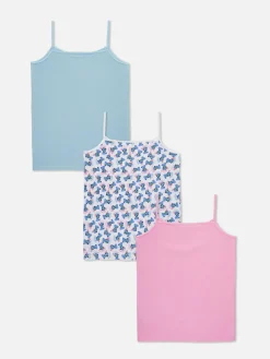 Unterwäsche|Primark „Disney Stitch“ Trägertops, 3er-Pack Multi